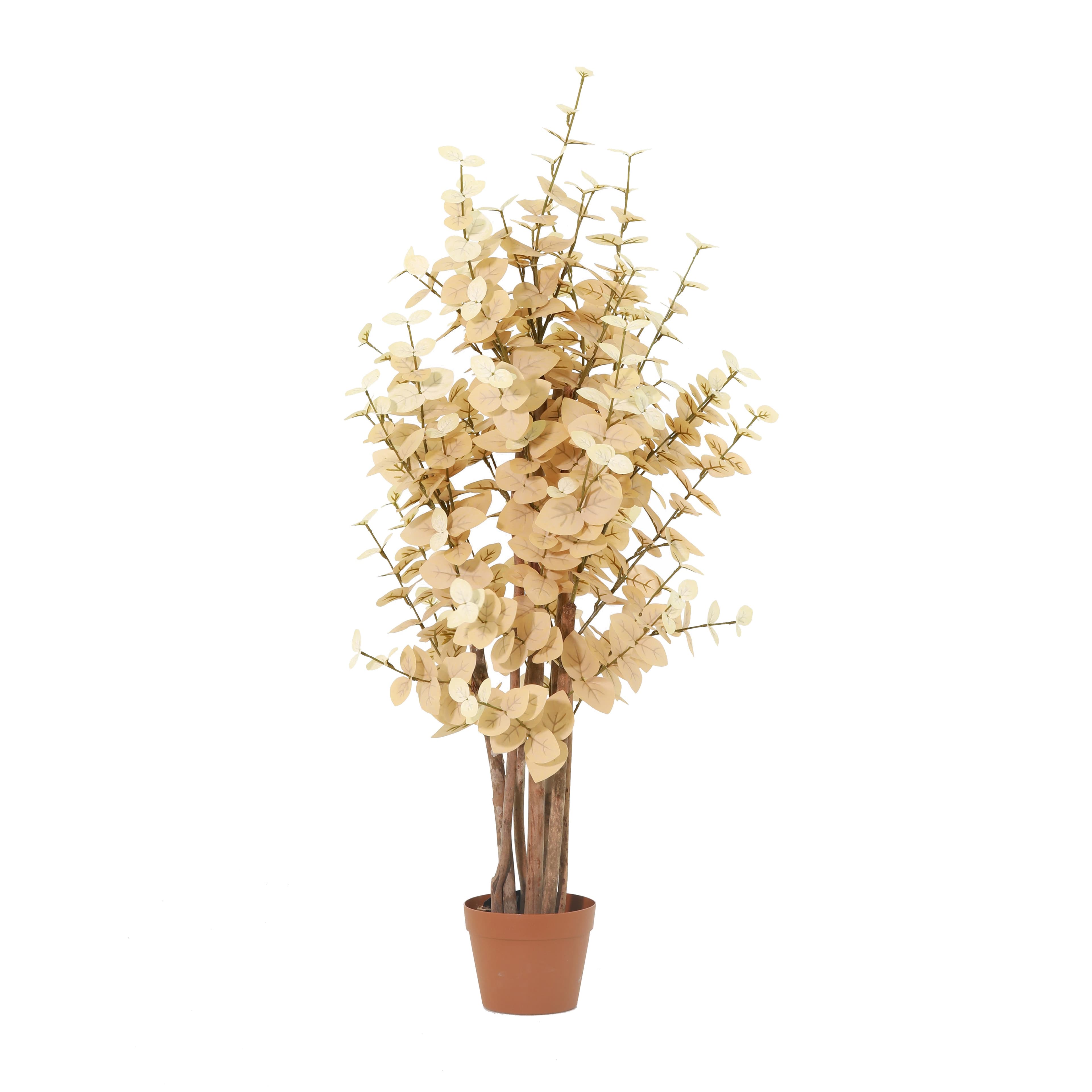 ARTIFICIAL Eucalyptus tree yellow - 125cm